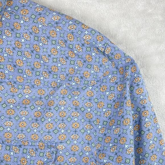 Vintage Old Kentucky Ranch Wear Button Up Men's XL Embossed Pearl Snap Western - Picture 6 of 14